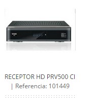 RECEPTOR HD PRV500 CI